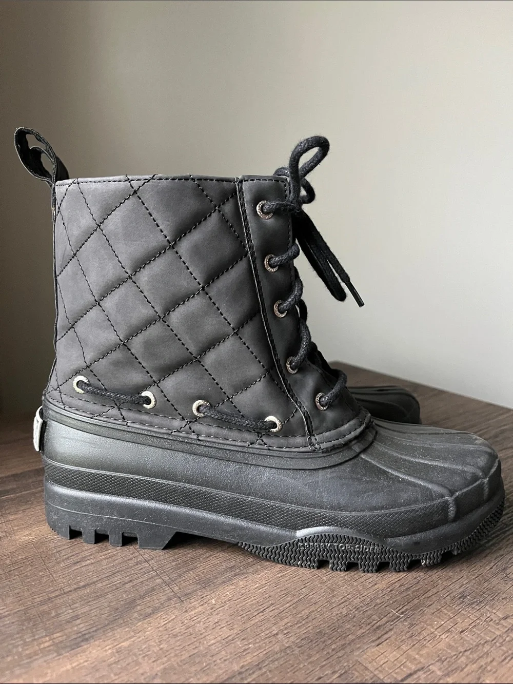 Sperry Gosling Duck boot waterproof size 6 great shape